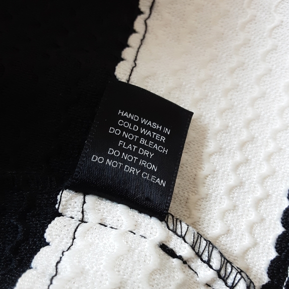 DOUBLE ZERO Elastic Horizontal Bodycon Textured Pencil Skirt Sz M - NWOT - Picture 8 of 8